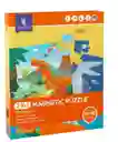 Mieredu Puzzle Magnético 2 En 1 Dinosaurios