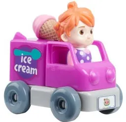 Cocomelon Vehículo Build A Car 4 Piezas Yoyo Ice Cream Truck