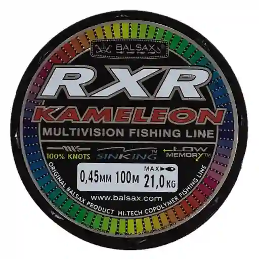 Nylon Pesca Balsax Rxr Kamele 0,45mm 100mt 21kg Dark Rubin Sinking