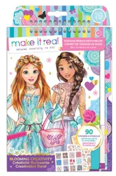 Make It Real Block De Diseño De Moda Stickers Y Plantillas ¡creatividad Floral!