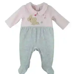 Enterito De Plush Bebé Niña Conejo 3-6m