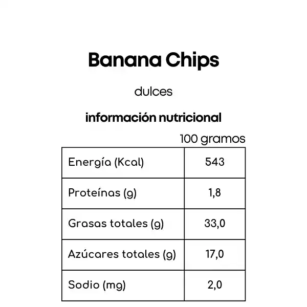 Banana Chips 125g