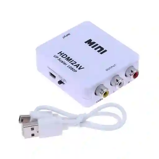 Adaptador Hdmi A Vca ( Cable De Tres Colores)