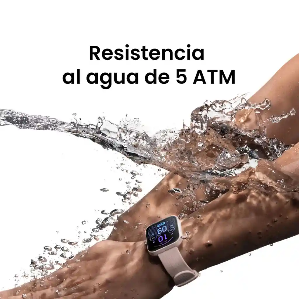 Amazfit Bip 3 Pro Rosado - Gps/5 Atm/ 60+ Deportivos