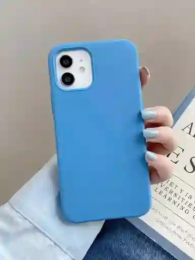 Carcasa Para Iphone 13 Color Azul Claro