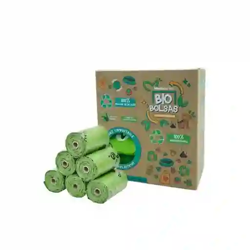 Bio Bolsas Biodegradables 240 Bolsas