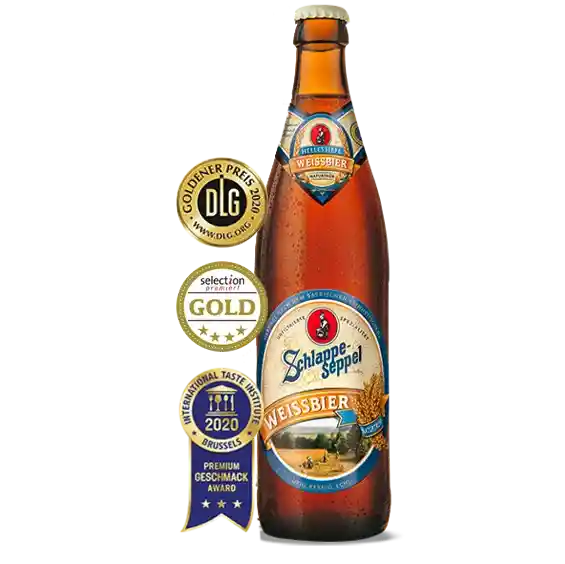 Cerveza Schlappeseppel Weissbier 5,5° En Botella 500cc