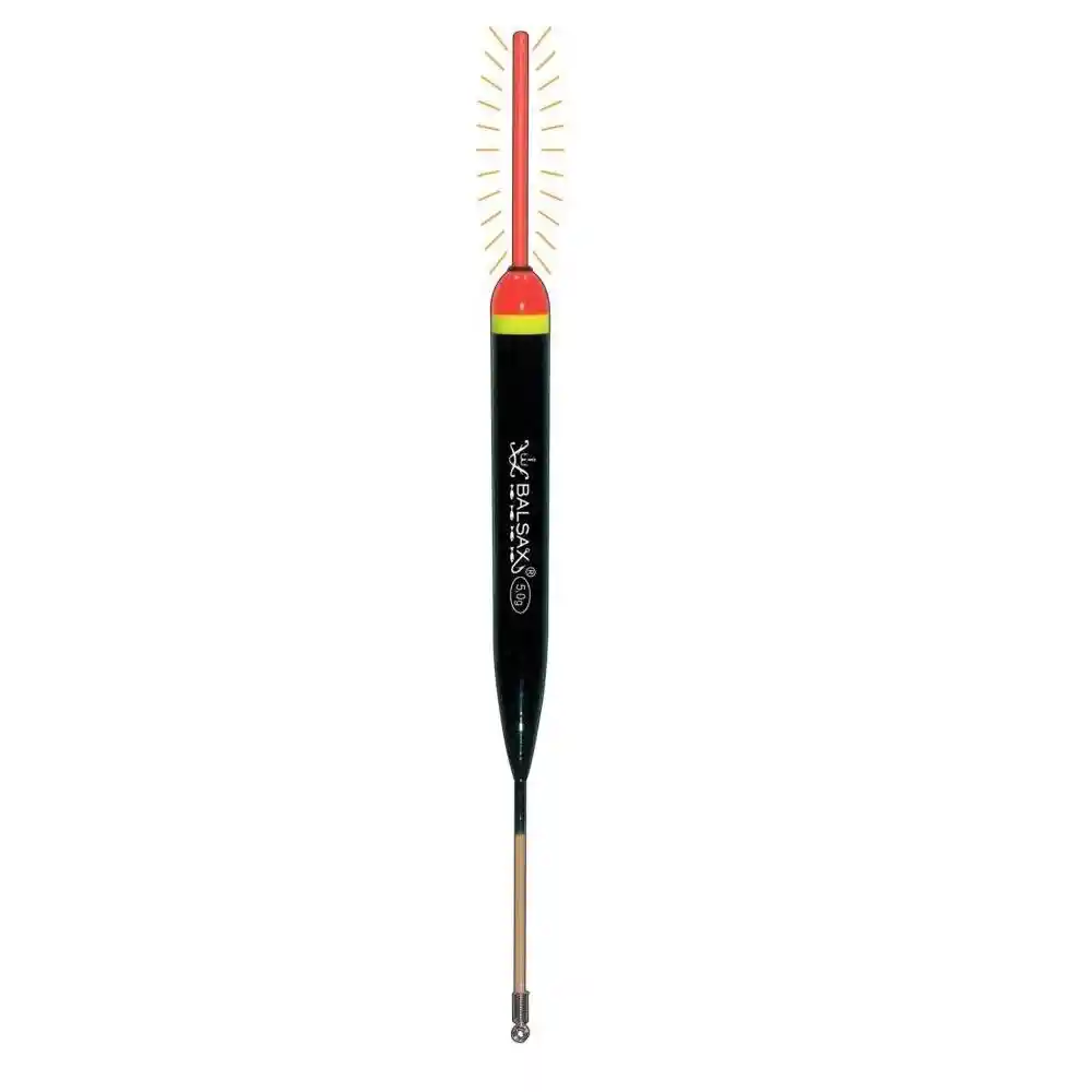 Flotador Balsax Fiato 5grs 16cms Negro Madera Balsa