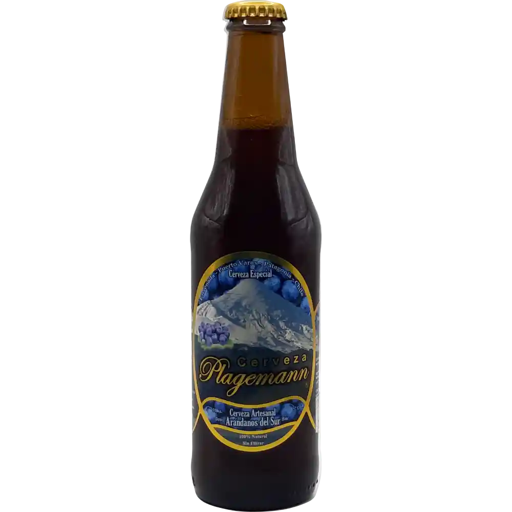 Cerveza Plagemann Arándano 5.0° G.l. 330cc