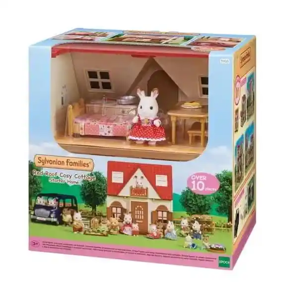 Sylvanian Families Red Roof Cosy Cottage Starter Home 5303