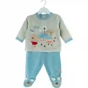 Traje De 2 Piezas Bear Gris 0-3m