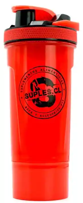 Shaker 2 En 1 700 Ml - Rojo