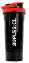 Shaker 2 En 1 700 Ml - Negro