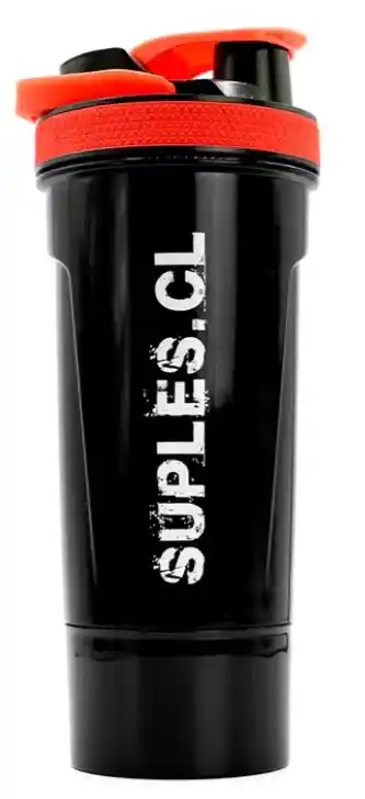 Shaker 2 En 1 700 Ml - Negro