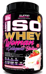 Iso Whey Woman 2lbs Sabor Frutos Rojos Cheesecake