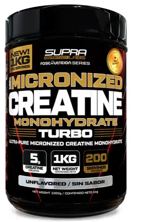 Creatina Turbo 100% Monohidrato 1 Kilo