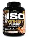 100% Iso Whey Turbo 5lbs Sabor Cappuccino & Dulce De Leche