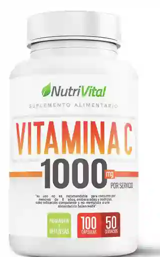 Vitamina C 1000 Mg - 100 Caps