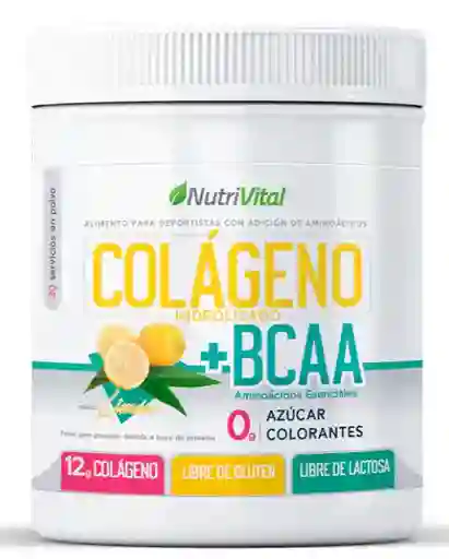  Colageno Hidrolizado + Bcaa 12G Sabor Limon 