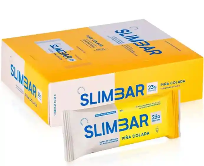 Caja 12 Barritas De Proteína 60g Sabor Piña Colada