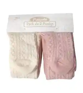 Pack De 2 Pantys Elasticadas 6-8a