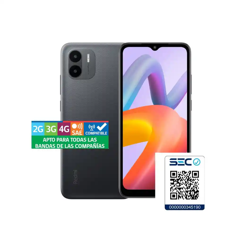 Xiaomi Redmi A2 Us 2gb + 32gb Negro