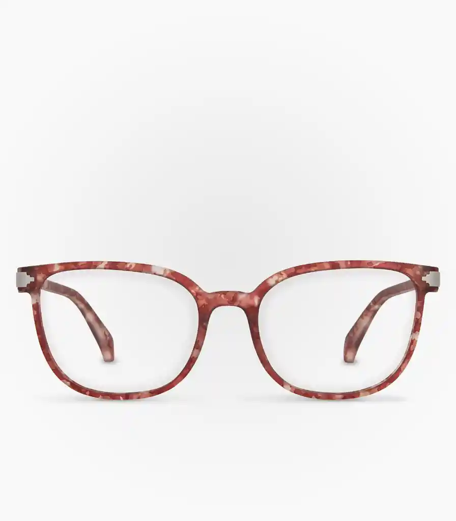 Lentes De Lectura Con Filtro Azul Runrun Red Tortoise +2,5