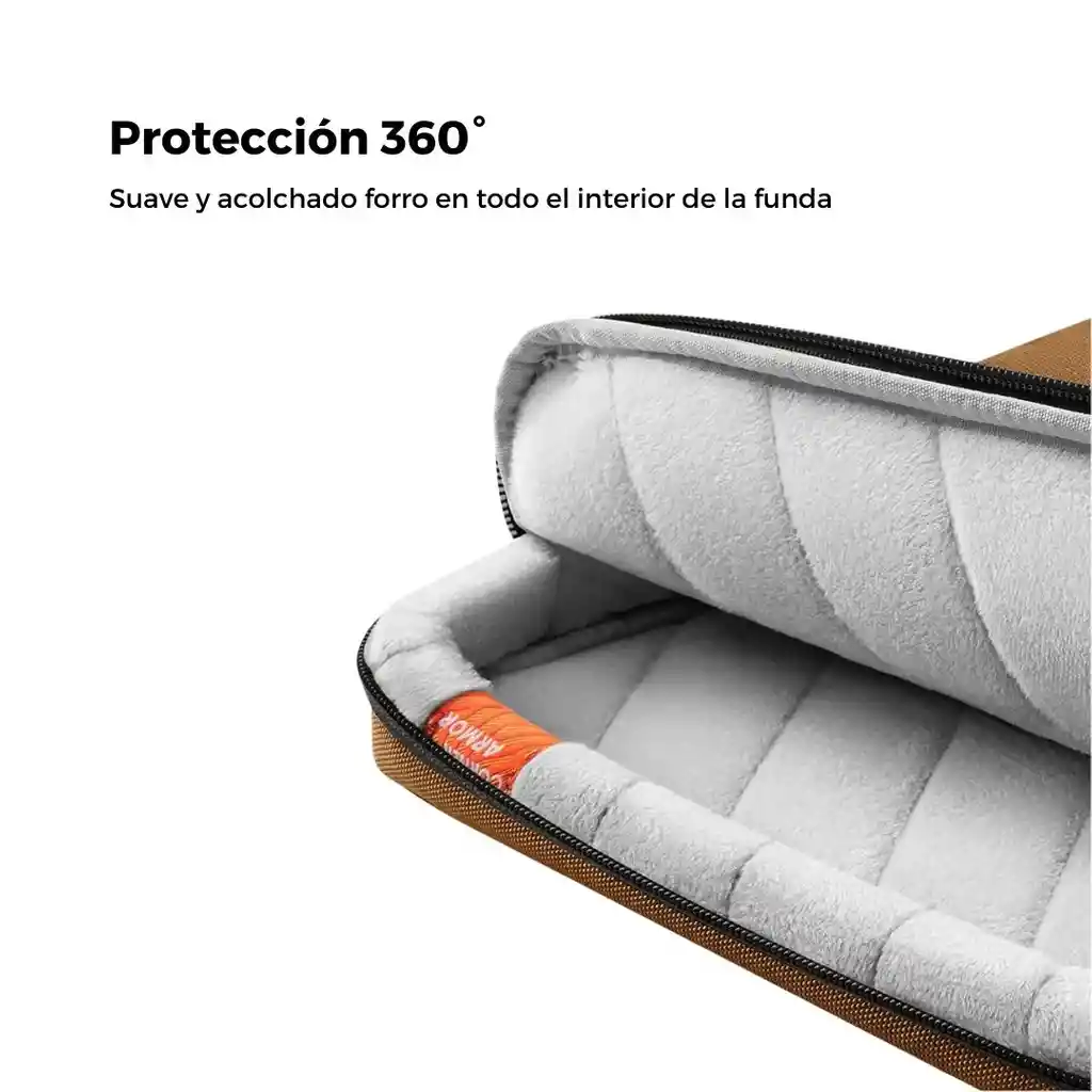 Tomtoc Bolso De Hombro A42 Para Notebook/macbook 16" - Marrón