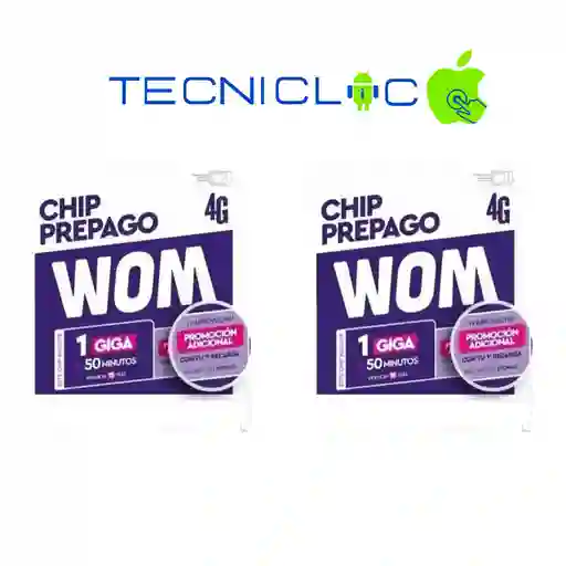 Promocion De Dos Sim Card Wom