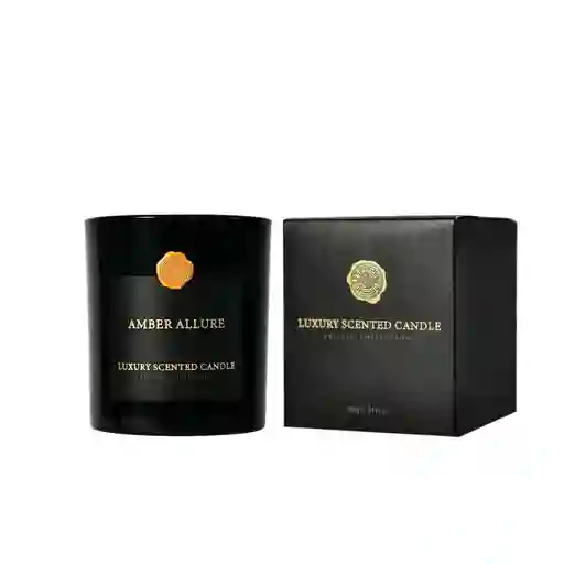 Vela Perfumada De Colección Privada De 200g Aroma Amber Allure