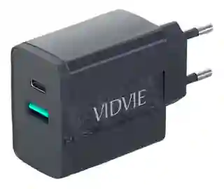 Adaptador Doble Tipo C Y Usb Carga Rapida 18w