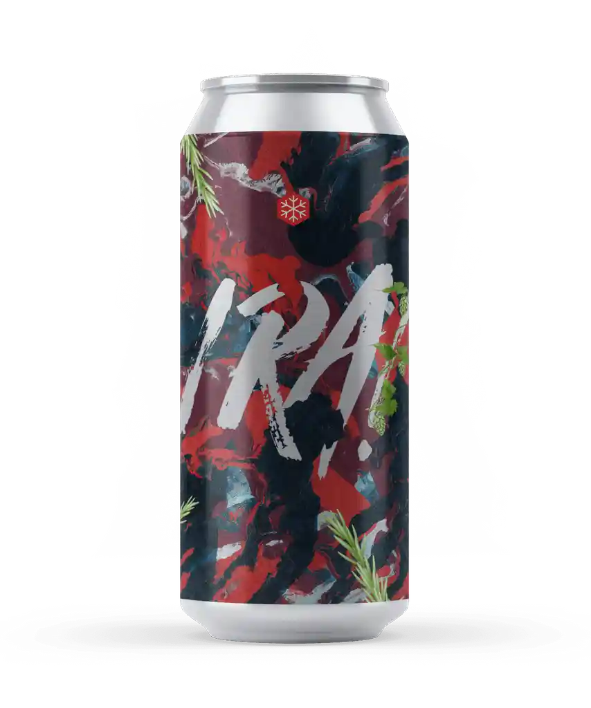 Cerveza Artesanal Granizo Ira 7° En Lata 473cc