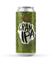 Cerveza Artesanal Granizo Gran Ipa 7,5° En Lata 473cc