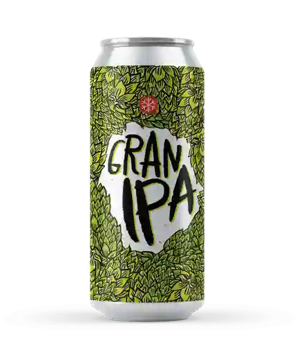 Cerveza Artesanal Granizo Gran Ipa 7,5° En Lata 473cc