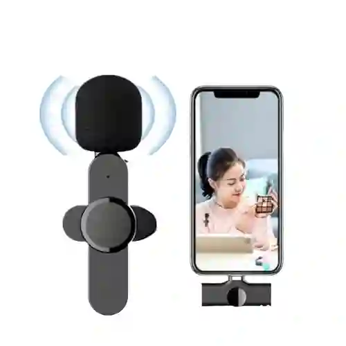  Microfono Inalambrico Para Celular Para iPhone O Conexion Tipo C 