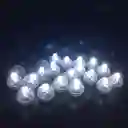 Luces Globo Led Color Blanca 10unds