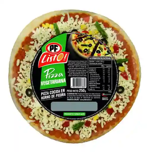  Pizza Individual PF Vegetariana 