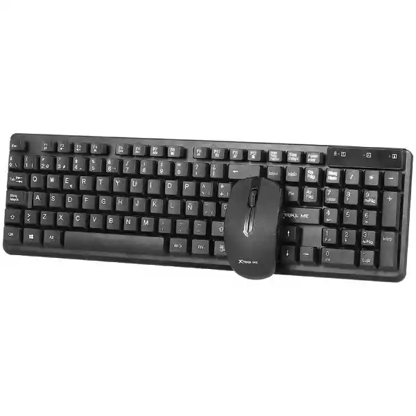 Kit Combo Inalámbrico Teclado + Mouse Xtrike Me Mk-201w