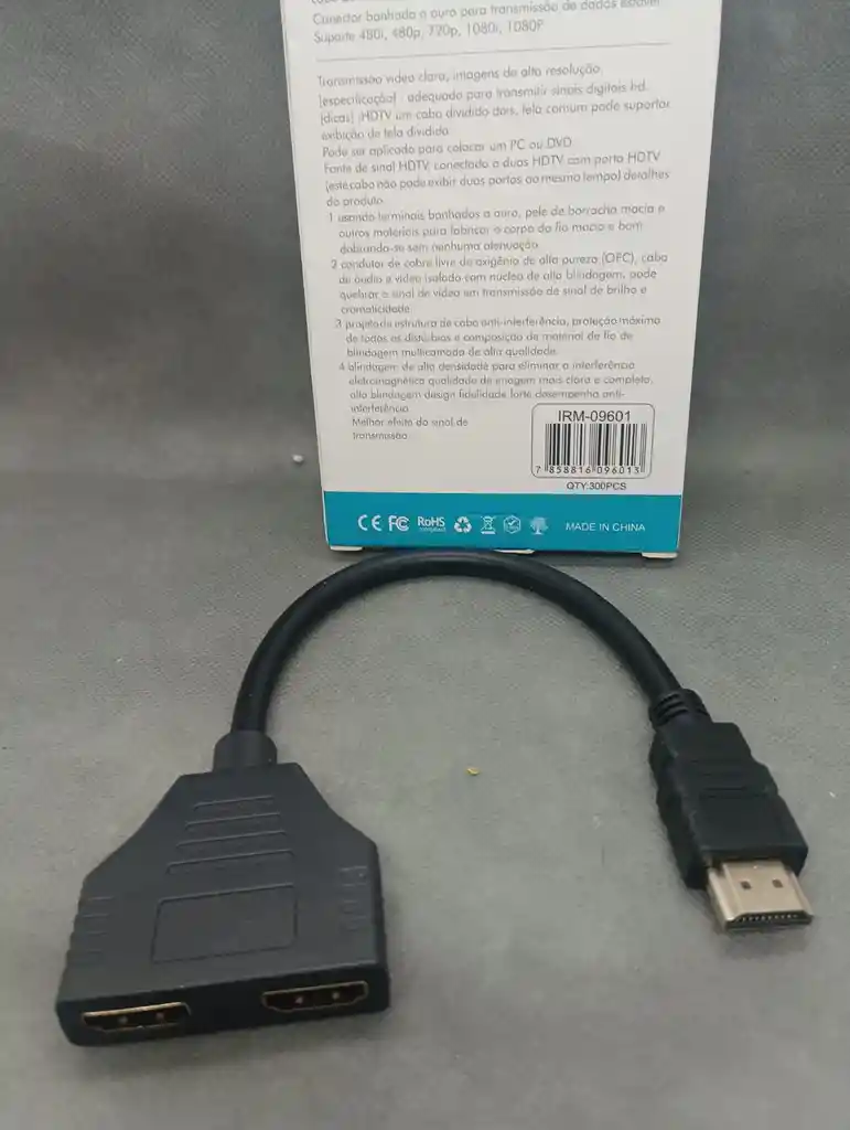 Splitter Hdmi 1080p Divisor De Señal Hdmi Lcd Led