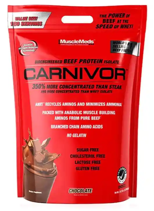 Carnivor 8 Lbs Sabor Chocolate