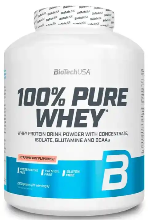 100% Pure Whey 5 Lbs Sabor Strawberry