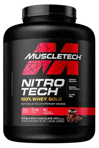 Nitrotech Whey Gold 5.03lbs Sabor Double Rich Chocolate