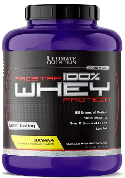 Prostar Whey Protein 5lbs Sabor Banana