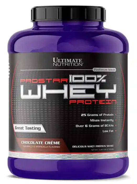 Prostar Whey Protein 5lbs Sabor Chocolate Creme