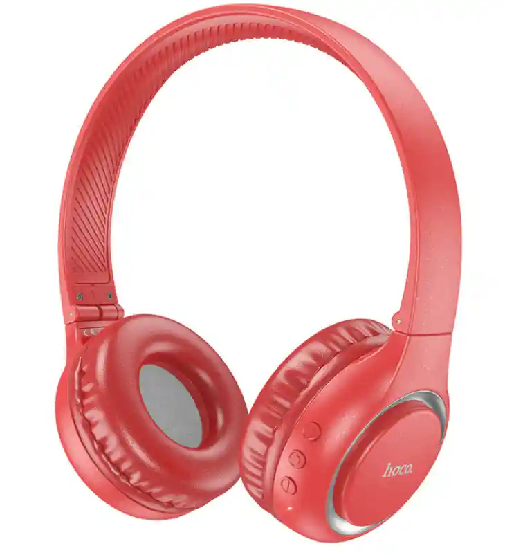 Audifonos Hoco W41 Comfortable Stereo Rojos