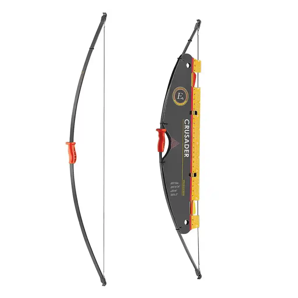 Arco Recurvo Ek Archery Crusader 130cms 15libras Negro Juvenil