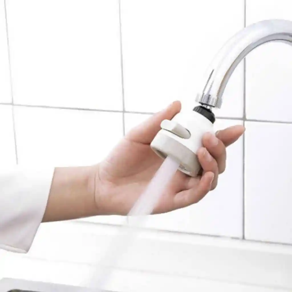Grifo Lavaplatos Regula Presión Ahorro Agua 360º