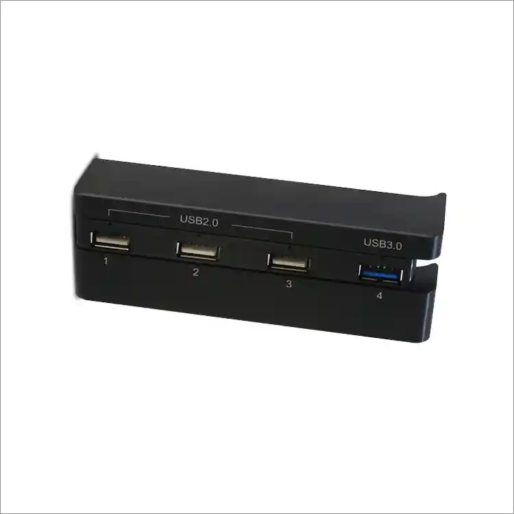 Dobe – Hub Usb Negro Para Ps4 Slim Tp4-821 – 4 Puertos