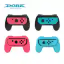 Dobe – Grip Joy Control Nintendo Switch Tns-851b X2 (1 Rojo+1 Azul)