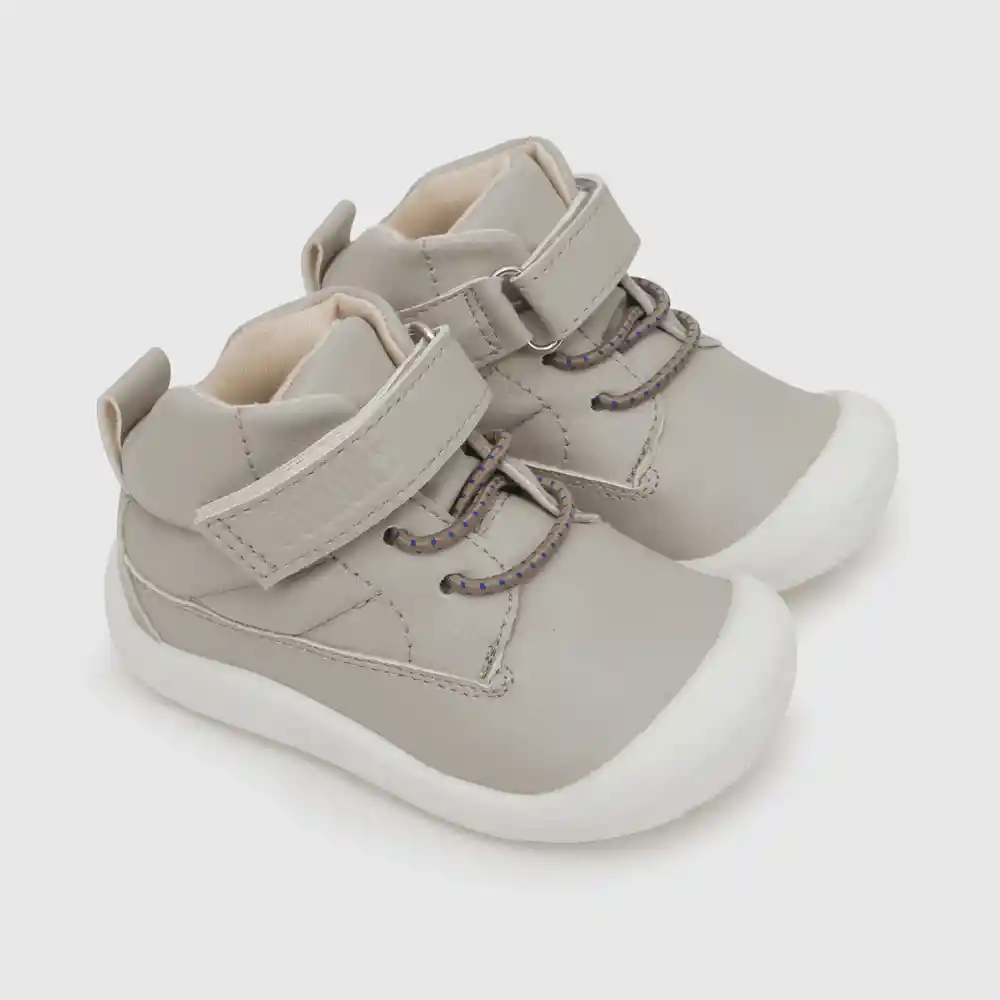 Botines Para Niño Gris Talla 19